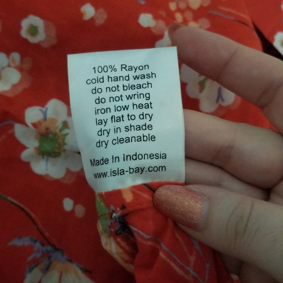 Isla Bay Enchanted Forest Short Kimono Sahara O/S NWT Similar to Spell SD - Picture 6 of 6